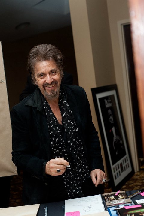 Over 1,200 people were captivated by silver screen legend Al Pacino. The star of film classics such as The Godfather, Dog Day Afternoon, Scent of a Woman and many more movies left his audience wanting more.